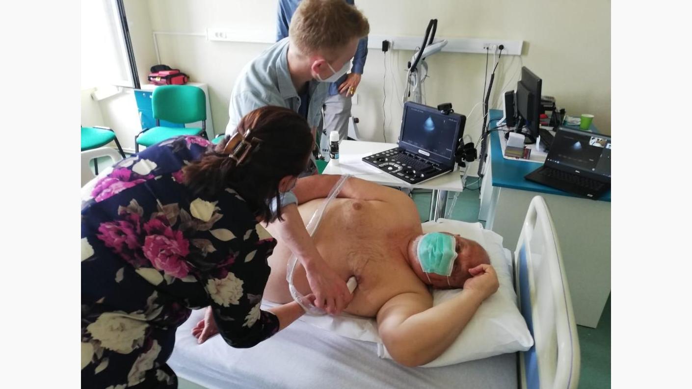 Medicul generalist de la Hârja aplicând  tehnologia Telemedicinei