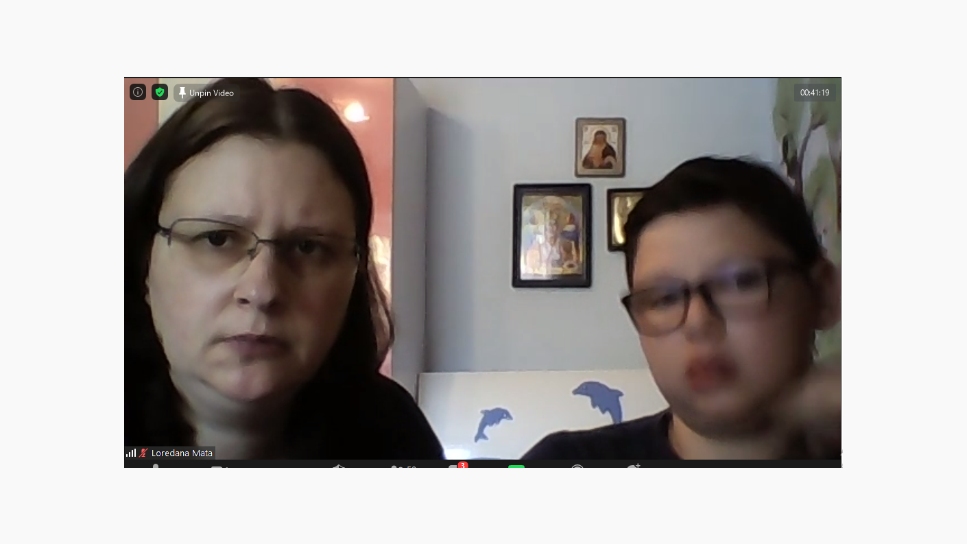 Prof. Loredana Mâță - coordonator al Atelierului de poezie și proză