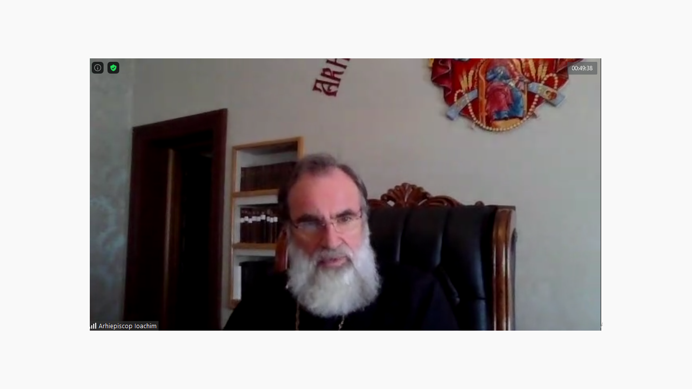 IPS Ioachim rostind cuvantul de bun venit la Tabăra de vară Harja online 2020