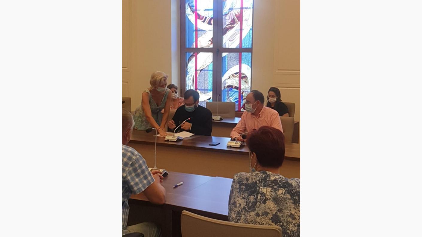 Semnarea contractului de finanțare cu Asociația „Sf. Voievod Ștefan cel Mare - Hârja”