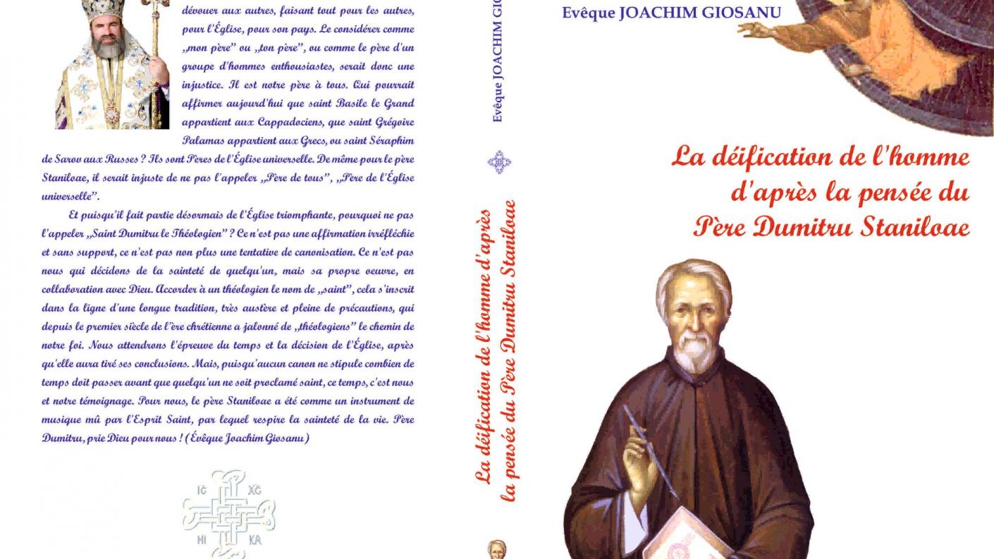 prima lucrare despre opera părintelui Dumitru Stăniloae, scrisă de IPS Părinte Arhiepiscop Ioachim în anul 1994, a fost republicată în anul 2013 la Editura Filocalia a Arhiepiscopiei ROmanului și Bacăului