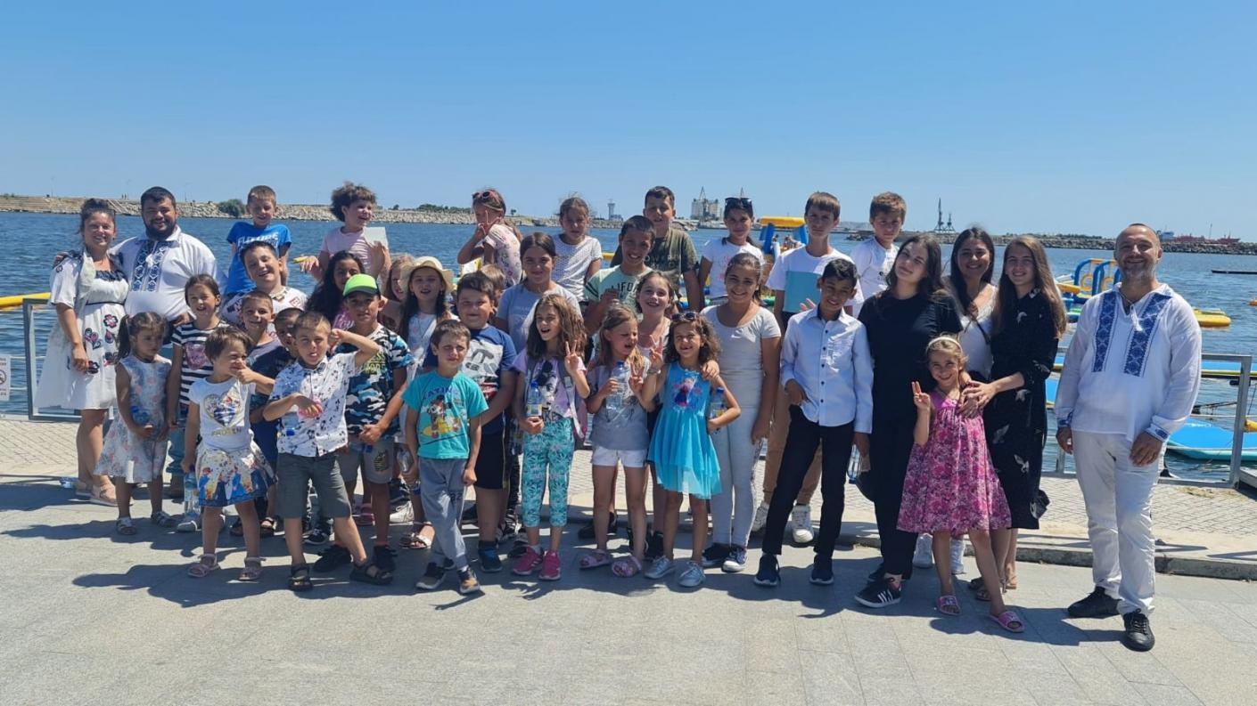 Programul social eparhial „Bucuria copilăriei pe litoral”