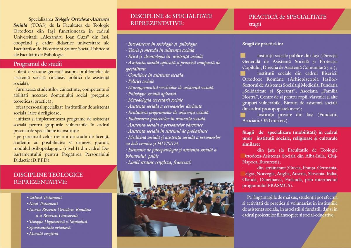 Admitere La Facultatea De Teologie Ortodoxă Dumitru Stăniloae Iași Specializarea Teologie Ortodoxă Asistență Socială Arhiepiscopia Romanului Si Bacaului