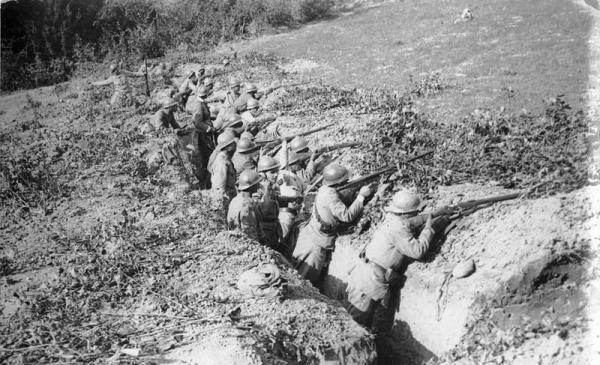 Soldați români în Primul Război Mondial (1917)
