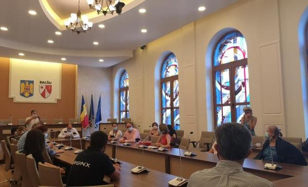 Sala Mare a Consiliului Județean Bacău