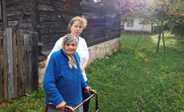 foto- Asociația Sf. Voievod Stefan cel Mare- Hârja, serviciul de îngrijire a vârstnicilor la domiciliu