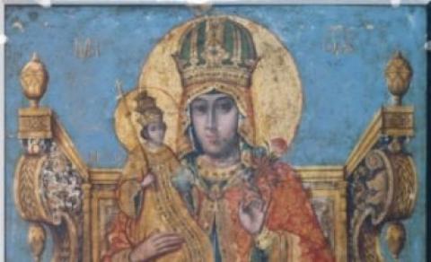 Maica Domnului cu Pruncul sec. XIX