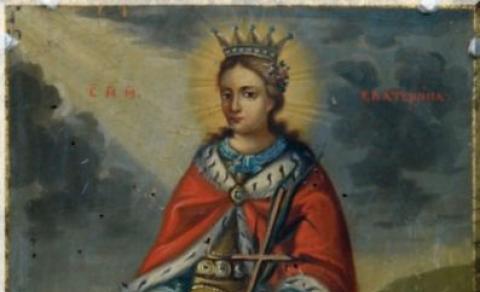 Sf. Mucenica Ecaterina sec. XIX